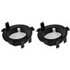 Ymnilian Adattatore H7 Led 4 PCS H7 Auto Faro del faro Bulb Base Base Adapter Retapter Uso adatto Uso adatto for Hyundai Sonata/Kia Sportage K3 K4 Sorento