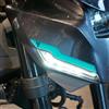 labelbike - Adesivi 3D Moto Muso Protezione e Decorazione in Resina Compatibile con Yamaha MT 09 2024-2025 Colore Ciano