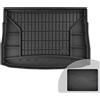 FROGUM ProLine 3D Esclusivo Tappetino Vasca Baule Bagagliaio in gomma perfetto per Volkswagen Golf VII 2012-2020 | Comodo organizzatore | Bordi più alti