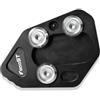 KUrkur Cavalletto laterale for moto Allarga piastra di supporto compatibile con F800GT F800R F800S F800ST R1200S Hp2 Sport Hp 2