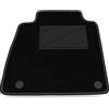 Somer Car Tappetino Auto SOLO LATO GUIDA 1pz compatibile con Nissan Micra 2017-2025 | 1 tappeto su misura in moquette