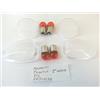 RMS KIT 4 GEMME FRECCE TRASPARENTI F.12 2003 2°SERIE - CON 4 LAMPADINE OMAGGIO