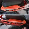 labelbike - Adesivi 3D Moto Maniglie Passeggero Protezione e Decorazione in Resina compatibile con Benelli TRK 702 e 702X - Colore Rosso