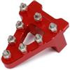 LZBZHB Moto Poggiapiedi Per CRF50 Per XR50 Per SDG Per SSR 70 90 107 110 Per 125CC Punta Del Pedale Del Freno Posteriore Per Moto Da Per Cross Cinese Moto Pedane Poggiapiedi(Red)
