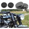 Konforhom Copri dado nero per dado stelo forcella superiore per Harley-Davidson X48 / XL1200X 2016-2022