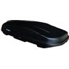 Italfodere Box Tetto Auto 600L - Nero - Portapacchi - Portasci Universale - 195x90x44 cm - Portata 50Kg x M² - Baule Portabagagli - Siluro Portatutto Auto Tetto - Omologato - Apertura Laterale
