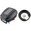 JMOLXURI Borsa Posteriore Moto Per MT-09 Per FZ-09 Per FJ-09 Per MT09 Per Tracer 9/GT Borsa Da Viaggio Tanklock Borsa Da Serbatoio Staccabile Borsa Moto Posteriore(B.Bag and Adapter)