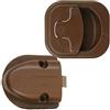 pro-Styling design for perfection Serratura per porta, armadio, maniglia per bagno, roulotte, caravan, caravan, Hymer marrone