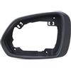 Pizgear,per MG, ZS EV 2017 2018 2019 2020 2021 2022 2023 Cornice specchietto retrovisore laterale nera Sostituzione della custodia dello specchio(Left)