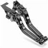 OIJJSNX Leva Frizione Per CFMOTO 300NK 300 NK Per ABS NK300 2017 2018 2019 2020 2021 2022 2023 2024 Leve Freno Frizione Estensibili Regolabili Per Moto(300NK ABS 2017-202411)