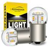 Ruiandsion 2pcs Lampadina LED 1156 24V BA15S P21W 7506 Bianco Caldo 3014 12SMD Chip LED Luci Retromarcia Indicatori Direzione Posteriori