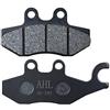 AHL Compatibile per pastiglie freno anteriori moto Applica a BETA Urban 125 2008-2015/Urban 125 Special 2009-2015/Alp 200 (4T) 2005-2015/Alp 4.0 (4T/349cc) 2005-2015