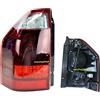 EASYSHOP24H Faro Fanale Fanalino Posteriore SX Compatibile Per Pajero III da 2003 a 2006 con Portalampade e Lampadine Stop Luce Sinistro Lato Guidatore