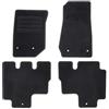 TEXER Tappetini in tessuto, adatti per Jeep Wrangler III JK anno di costruzione 2007-2018 Basic