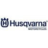 SpeedStore Husquarna Toppa Adesiva in Vinile Media per Telai, Plastiche o Carrozzeria, Adesivo in Vinile per Moto Auto e Superfici con Dimensioni Diverse