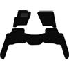 Generico Tappetini compatibili con Land Rover Range Rover Sport - Posteriori uniti 2005-2013 no decoro, kit tappetini auto personalizzati, set tappeti in moquette, tappeto auto