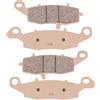 AHL-Kit Motocicletta Pastiglie freno per Kawasaki Z750 (ZR750 J) 2004-2006/ Z750 S (ZR750 K) 2005-2007/ ZR750 D Zephyr 1996-1998 (Rame sinterizzato)