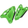 Modeer Per Kawasaki Ninja 400 Z400 2018-2024 | Ninja 500 Z500 2024 Moto CNC Poggiapiede Pedale Protettore Poggiapiede Piastre per Talloni Copertura di Protezione Accessori (z500-verde/nero)
