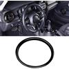 CARMOTTER Copertura per anello centrale del volante, copertura del telaio del volante dell'auto per Mini per Cooper F54 F55 F56 F57 F60, adesivo decorativo per auto
