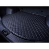 ZPXFC Auto Bagagliaio Tappetino per Audi A5 Wagon 2024-2025, Pelle Impermeabili AntiGraffio Auto Copri Baule Protezione Tappetini Accessories,Black