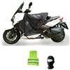 CLICK & GO COMPATIBILE CON YAMAHA X-MAX 250 per anno 2015 15 COPRIGAMBE R167-X TERMOSCUDO TUCANO URBANO COPERTA TERMICA IMPERMEABILE INTERNO IN ECO PELLICCIA SPECIFICO PER SCOOTER