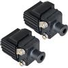 PUQWRIM Bobina Accensione Per Mercury Per Motore Fuoribordo 25 CV 1980 1982-2006 Bobine Di Accensione 2-Pack Bobina D'accensione