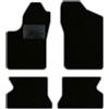 QUEMAR Tappetini Auto compatibili con Fiat 600 anno 1998-2010 / Kit Tappeti in Moquette e Gomma su Misura (Set 2 Anteriori + 2 Posteriori) / Ricami e Colori Personalizzati (0 Ricami, Bordo Perla)