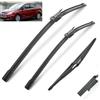 Autopixl Set spazzole tergicristallo anteriore e posteriore compatibile con Ford C-Max e Grand C-Max MK2 2010-2023 parabrezza parabrezza finestra 282612