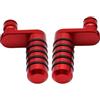 XBDYGS Moto Pedane Pedale freno Pedale cambio per MV per Agusta F4 750 1000 312 R per Agusta Brutale 750 989 910 920 990 1078 1090 Pedane moto(Red)