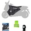 CLICK & GO COMPATIBILE CON PEUGEOT Tweet 125 RS per anno 2022 COPRIGAMBE R019-X TERMOSCUDO TUCANO URBANO COPERTA TERMICA IMPERMEABILE INTERNO IN ECO PELLICCIA SPECIFICO PER SCOOTER