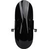 Three T FSFY Parafango anteriore corto per moto, paraspruzzi di ricambio per Ducati Scrambler 800 / Cafe Racer / Classic / Sixty2 / Street Classic / Icon, Nero Lucido