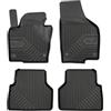 MOTOS Tappetini in gomma per auto adatto per Volkswagen Tiguan I 2007-2016 Migliorate il vostro comfort di viaggio con il tappetino antiscivolo per auto No.77