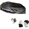 farbrothersonline COMPATIBILE CON PIAGGIO BEVERLY 350 SPORT TOURING COPRISELLA TELO IMPERMEABILE ANTIGRANDINE ANTIGRAFFIO ANTIMUFFA IDRO COPERTURA PER SELLE MOTO SCOOTER CON LACCIO UNIVERSALE 105X145CM