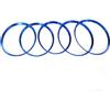 Vexilon 5PCS Blu Car Air Vent Uscita Anello di Copertura Trim Decorazione, for Mercedes-Benz AB CLA GLA Classe 180 200 220 Car Styling Profilo per bocchette di ventilazione