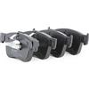 RIDEX 402B0946 Set d'assale Kit pastiglie freni Anteriore con clip pistone Compatibilità con PEUGEOT 308 II