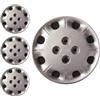 W-Parts SERIE 4 BORCHIE - 4 COPRICERCHI COPPE RUOTA 13 PER FIAT CINQUECENTO TIPO B