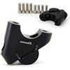 HEPVET riser manubrio moto Per BMW Gs R 1200 GS LC R1200GS Adventure ADV Gs 1250 R1250GS S1000XR Moto Manubrio Riser 32MM Trascina Manubrio Morsetto Estensione Adattatore rialzo manubrio moto (Color : W-R12