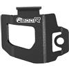 YIJIEBAO Misura for BMW F800R F 800R 2013-2021 2018 2019 Accessori Moto CNC In Alluminio Posteriore Fluido Freni Copertura Serbatoio Protezione protettiva Accessori(Black F800R)