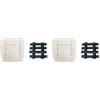 Generico Sedile per Panda 750 141 Prodotte dal 1986>2003 Coppia Imbottitura Solo Sedute con 12 Molle Rinforzate per Sedili - 20109SE + AK339