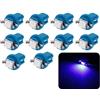 VS 10X Lampade LED BLU T5 B8.5D Per Cruscotto Quadro Strumenti SMD Lampadine Luci