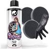 Nuke Guys Set per la cura degli pneumatici: Nuke Guys gel 500ml + 3 cuscinetti applicatori + guanto in gomma - nutre e protegge la gomma dei pneumatici - per un nero intenso - look nuovo e lucentezza