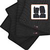 Travall Mats Tappertini Abitacolo Compatibili con Ford C-Max (2010-2019) TRM1138 - Tappertini Auto in Gomma Originali