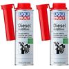 Generico LIQUI Moly 2585 Diesel ADDITIVE - Kit Promo 2 Pezzi X 300 ML - ADDITIVO Carburante GASOLIO per Motori Diesel per Pulizia Sistema D'INIEZIONE E Camera di COMBUSTIONE.