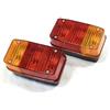 AER MOTO SPARE PARTS COPPIA FANALINI STOP E FRECCE POSTERIORI Ape 50 TL elestart dal 1984 Ape Car P2 1964 1965 1966 1967 1968 1969 1970 1971 1972 1973 1974