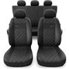 Mossa Coprisedili compatibili con Audi A3 8L, 8P, 8V, 8Y (1996- ) - fodere sedili auto - set coprisedili auto universali - PRF-S