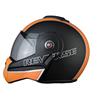 BHR Casco Modulare Moto 807 REVERSE | Casco Moto Integrale Omologato ECE con funzione Flip-Up 180° | Casco Moto Modulare Uomo & Donna con Sgancio Micrometrico | ARANCIO OPACO | XS