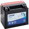 Ricambi Russo BATTERIA MOTO EXIDE 10 AH 150 EN YTX12-BS = ETX12-BS