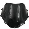 WPHLYZ Cupolino Per Ducati Per Multistrada 620 05-07 1000 04-09 Moto Parabrezza Anteriore Shield Protector Antivento Deflettore Interceptor Parabrezza Deflettore Moto(Black)