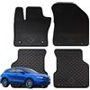 W-Parts TAPPETI - TAPPETINI IN GOMMA 3D TPE NERI PER ALFA ROMEO TONALE DAL 2022 IN POI