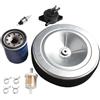 QOXEZY SISTEMA FILTRO ARIA PER MOTORI Honda KIT COMPLETO CON FILTRO OLIO E COMPONENTI CARBURANTE PRESTAZIONI AFFIDABILI IN Gx630 Gx660 Gx690
